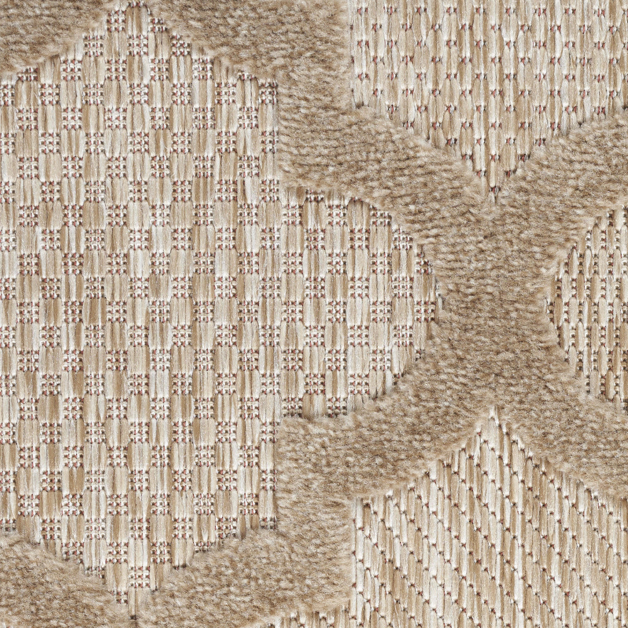 Nourison Easy Care NES01 Natural Beige Area Rug - Image 4