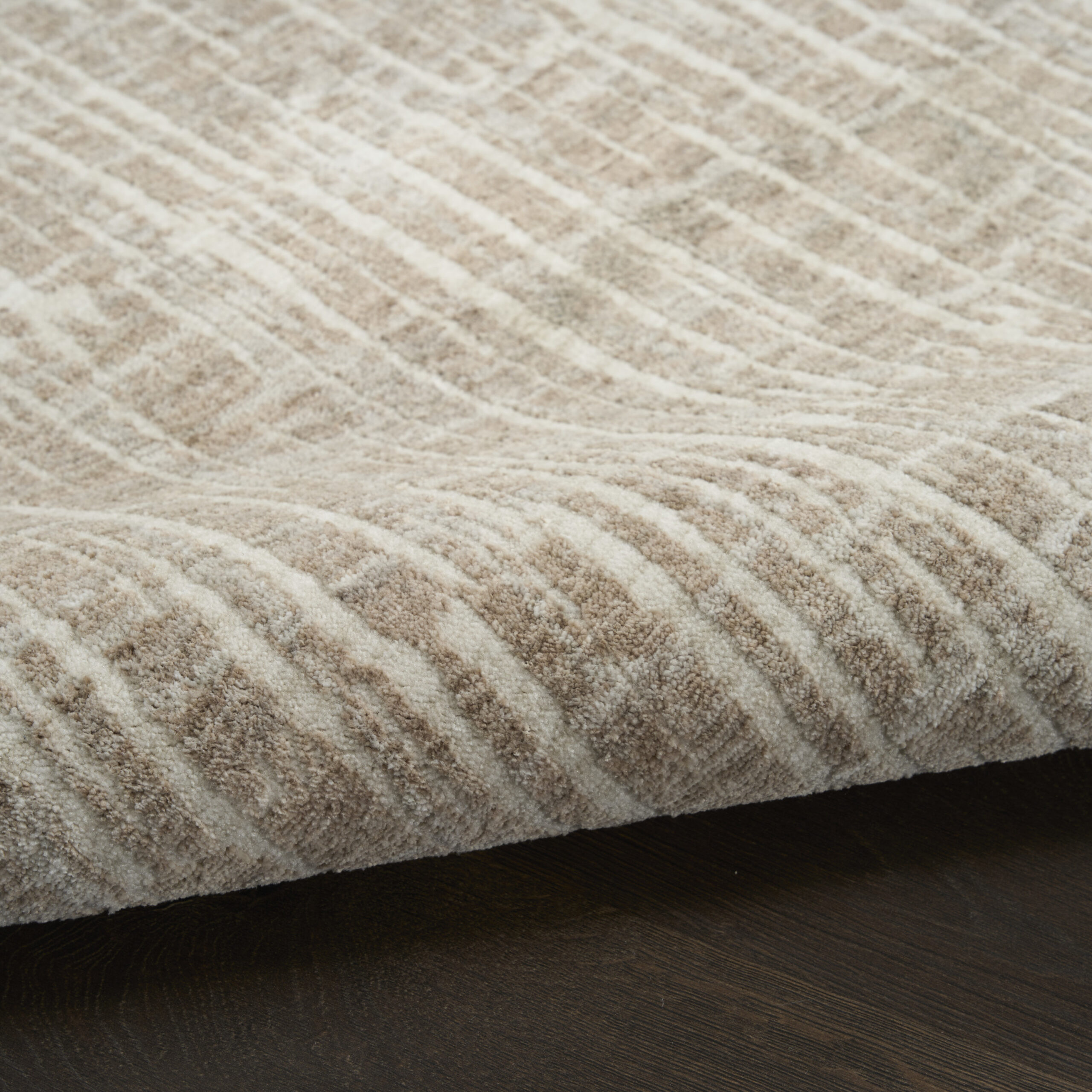 Calvin Klein CK079 Notes NOT05 Ivory Grey Area Rug - Image 3