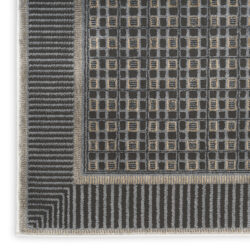 Alternative view of Nourison Nordic NRC03 Black Taupe Area Rug