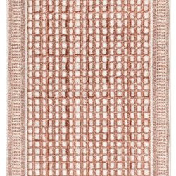 Nourison Nordic NRC03 Brick Ivory Area Rug