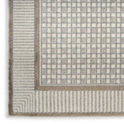 Alternative view of Nourison Nordic NRC03 Ivory Grey Area Rug