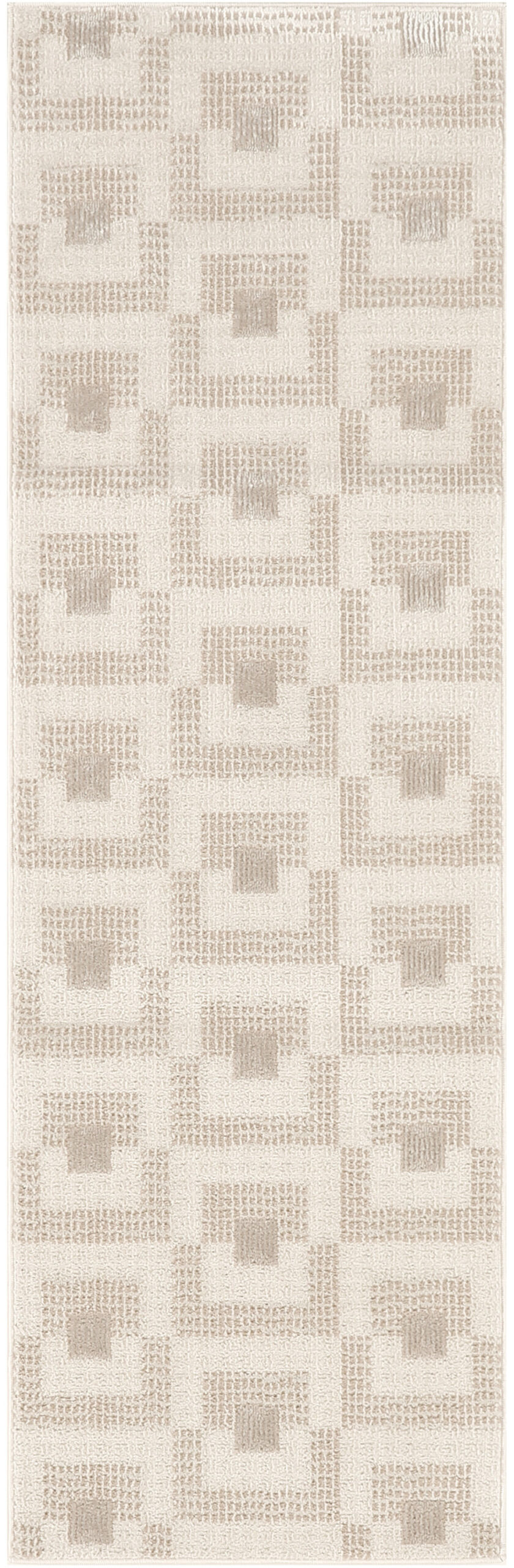 Nourison Nordic NRC05 Ivory Beige Area Rug