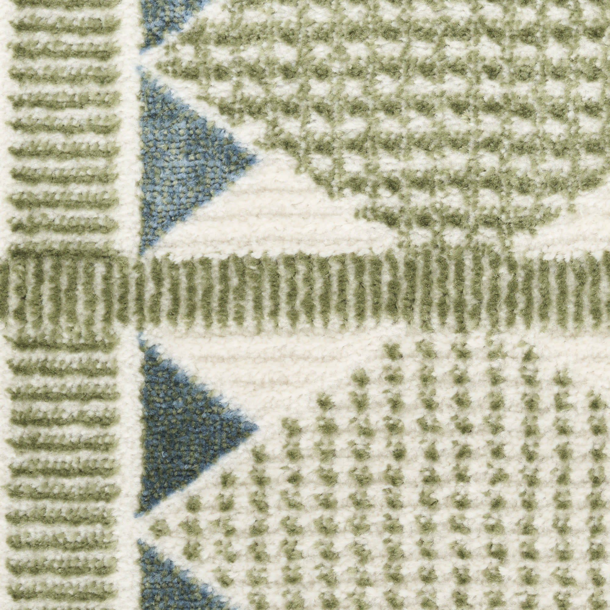 Nourison Nordic NRC06 Green Blue Area Rug - Image 4