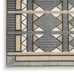 Alternative view of Nourison Nordic NRC06 Ivory Multicolor Area Rug