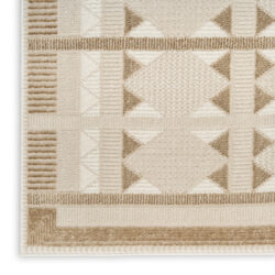 Alternative view of Nourison Nordic NRC06 Taupe Area Rug