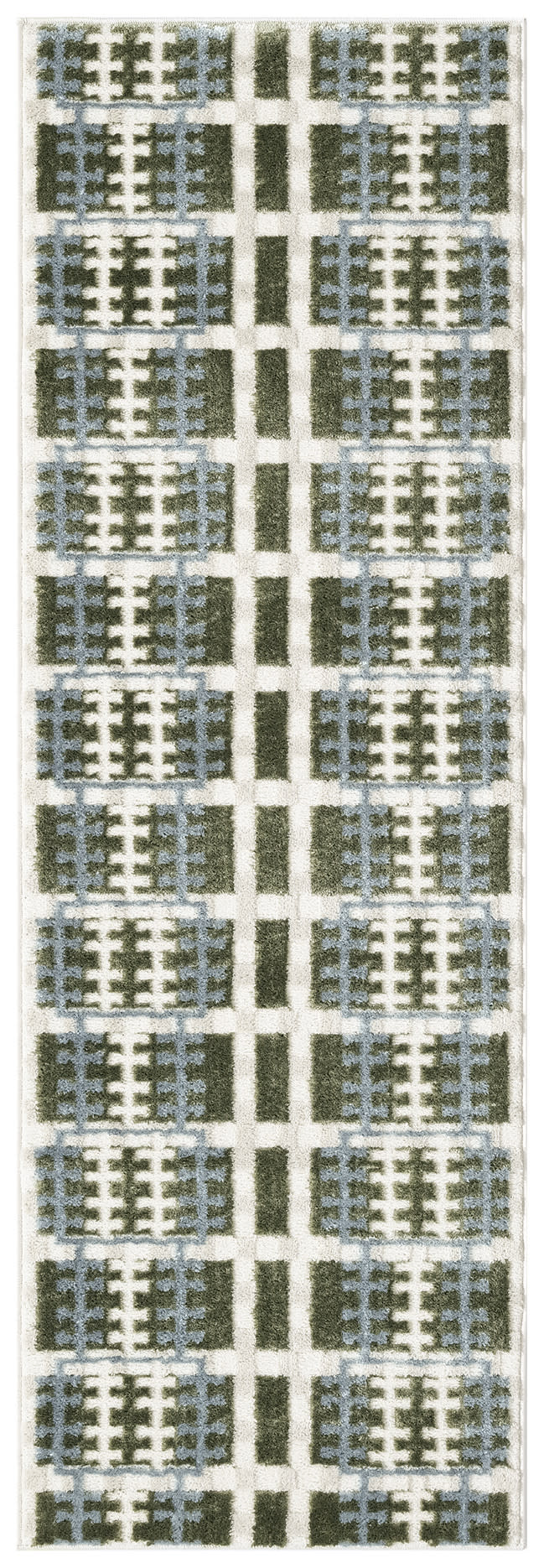 Nourison Nordic NRC08 Blue Green Area Rug