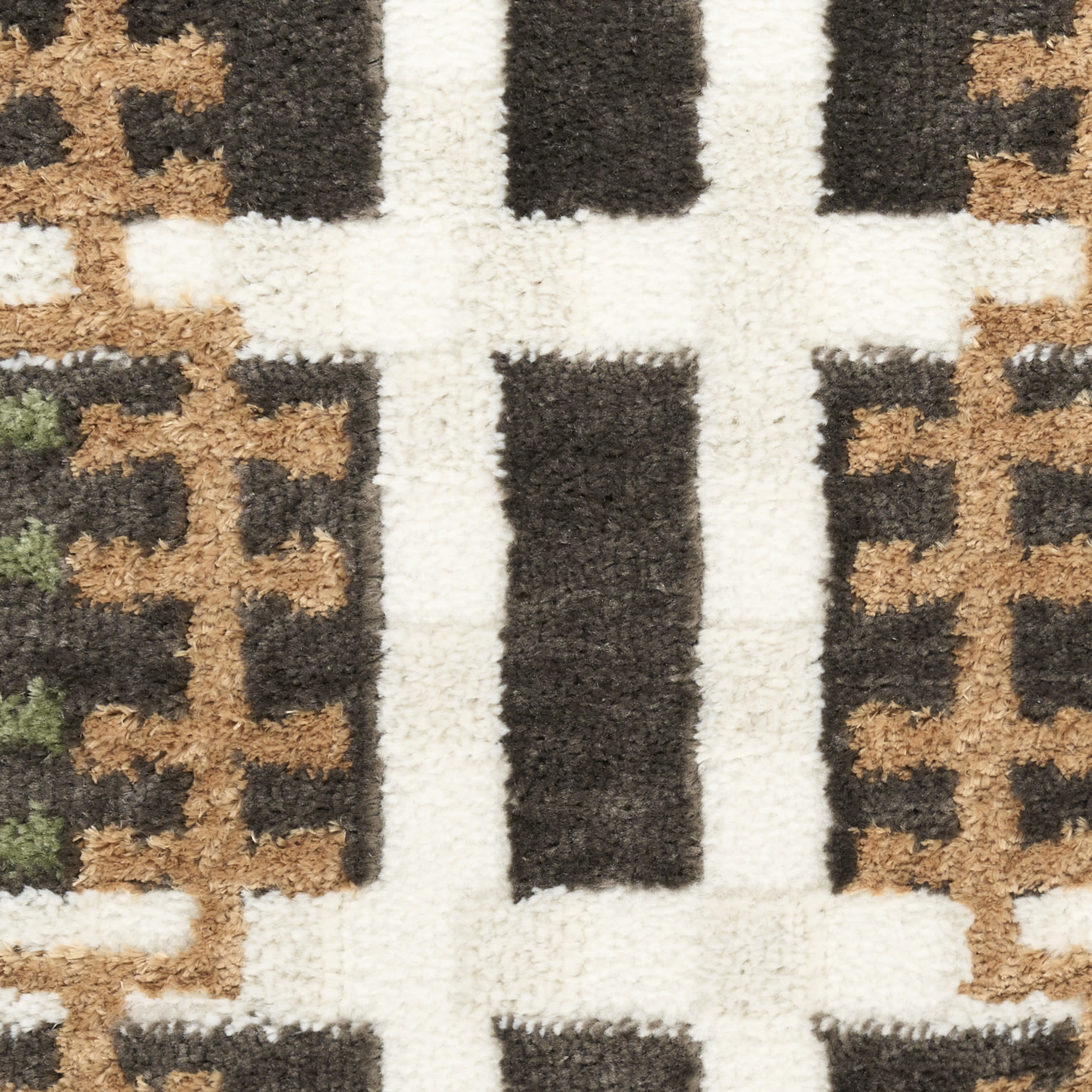 Nourison Nordic NRC08 Charcoal Multicolor Area Rug - Image 4