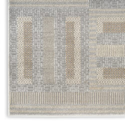 Alternative view of Nourison Nordic NRC11 Grey Multicolor Area Rug