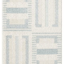 Nourison Nordic NRC11 Ivory Blue Area Rug