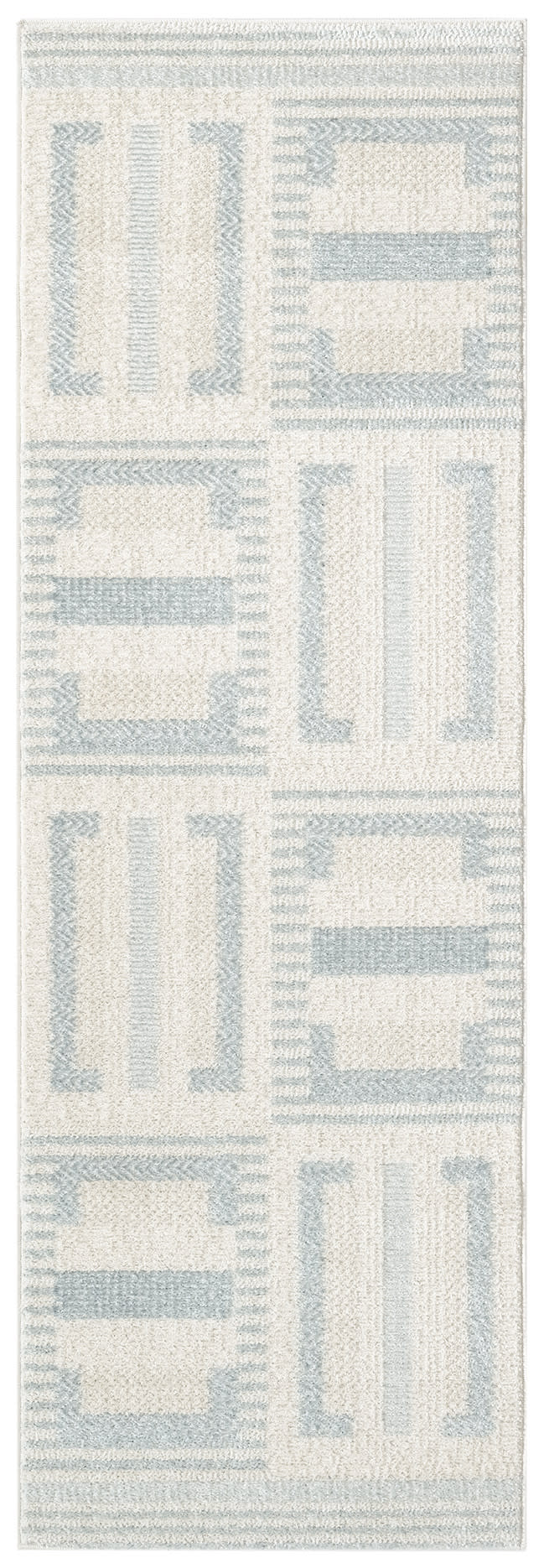 Nourison Nordic NRC11 Ivory Blue Area Rug