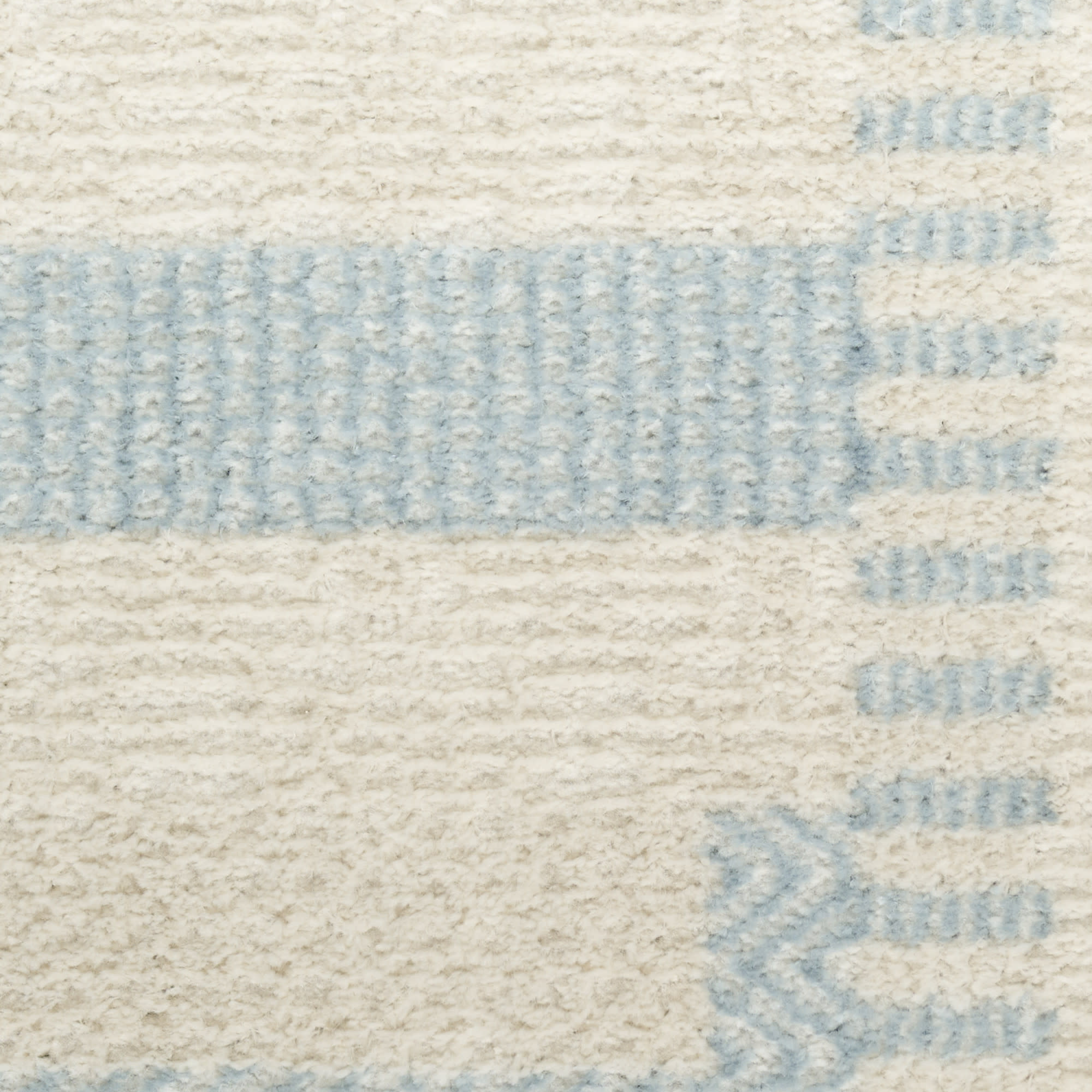 Nourison Nordic NRC11 Ivory Blue Area Rug - Image 4
