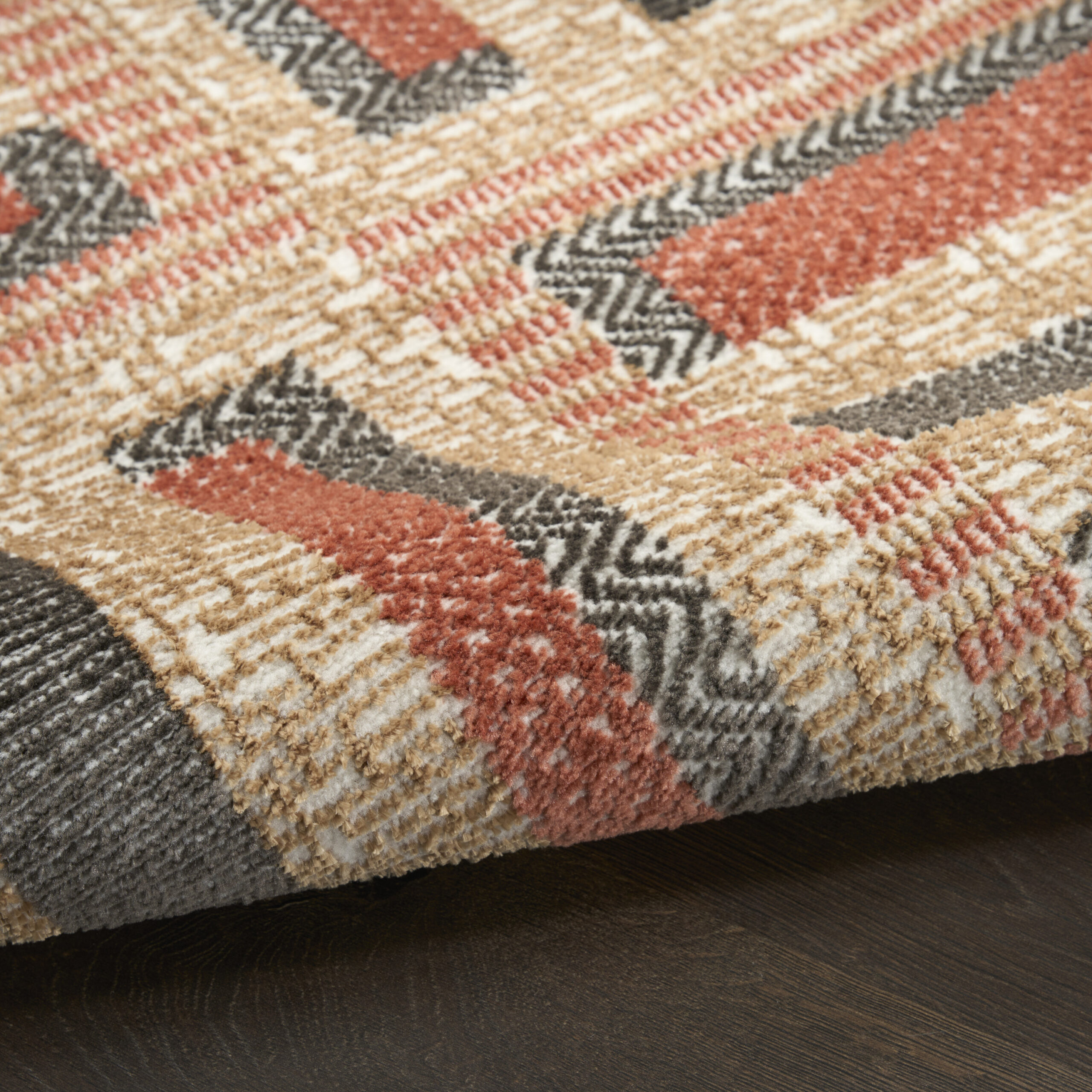Nourison Nordic NRC11 Multicolor Area Rug - Image 3