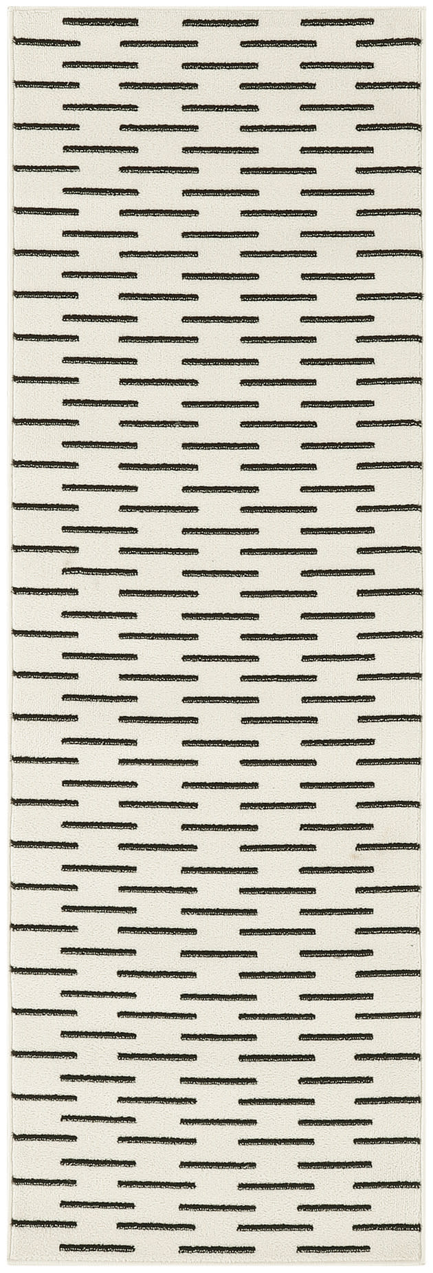 Nourison Nordic NRC12 Ivory Black Area Rug
