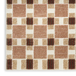 Alternative view of Nourison Nordic NRC14 Rust Area Rug
