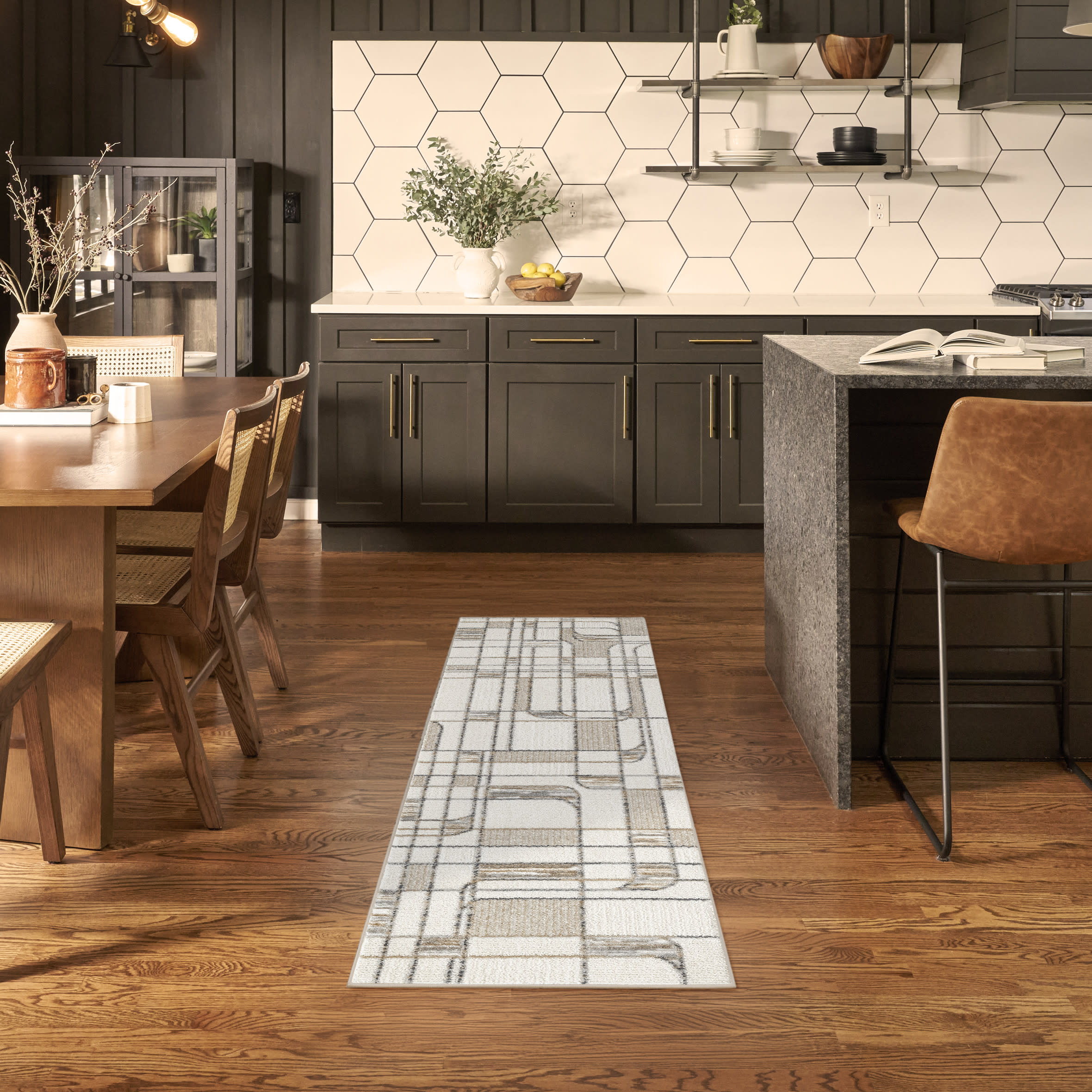 Nourison Nordic NRC17 Ivory Multicolor Area Rug - Image 5