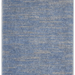 Nourison Nourison Essentials NRE01 Blue Grey Area Rug
