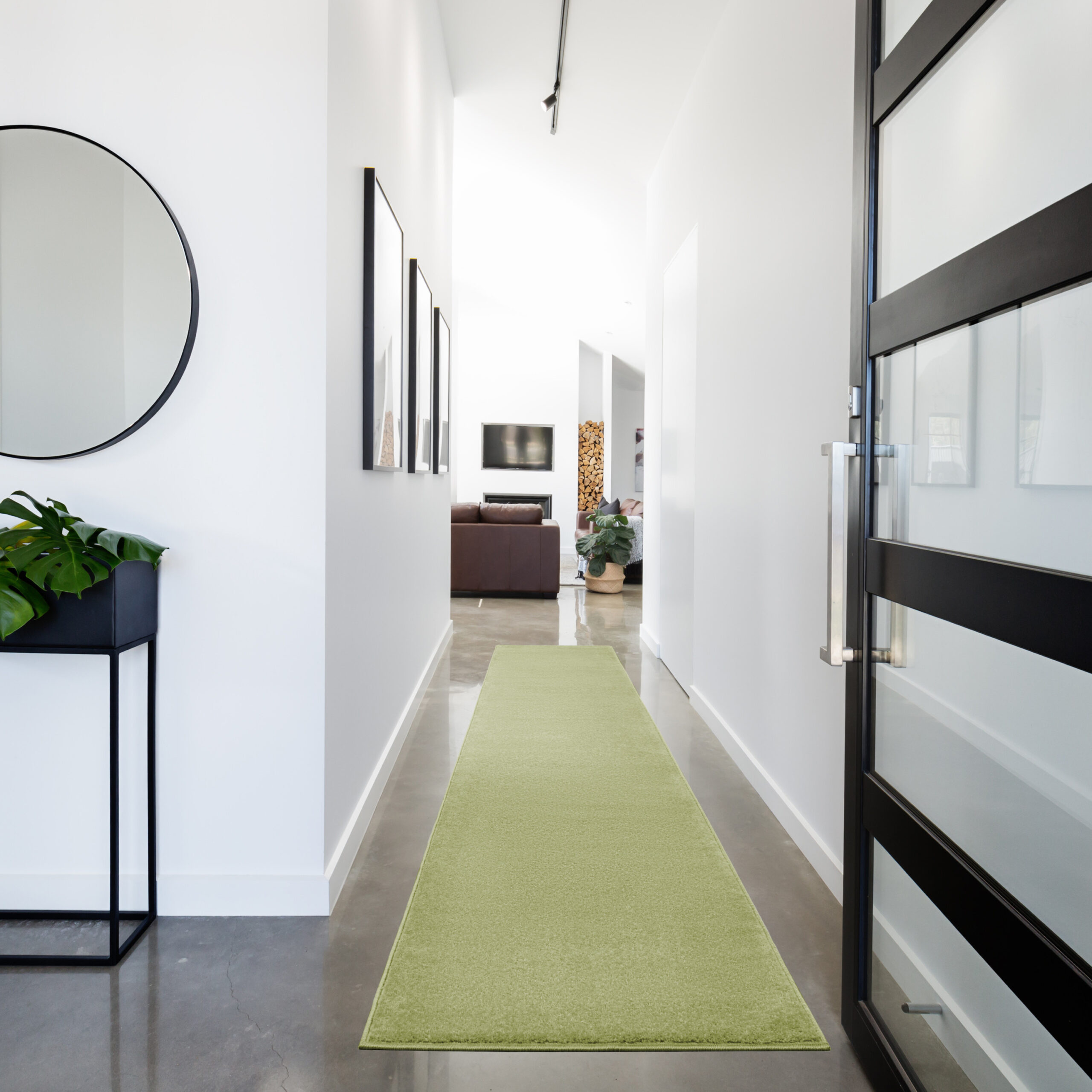 Nourison Nourison Essentials NRE01 Green Area Rug - Image 5