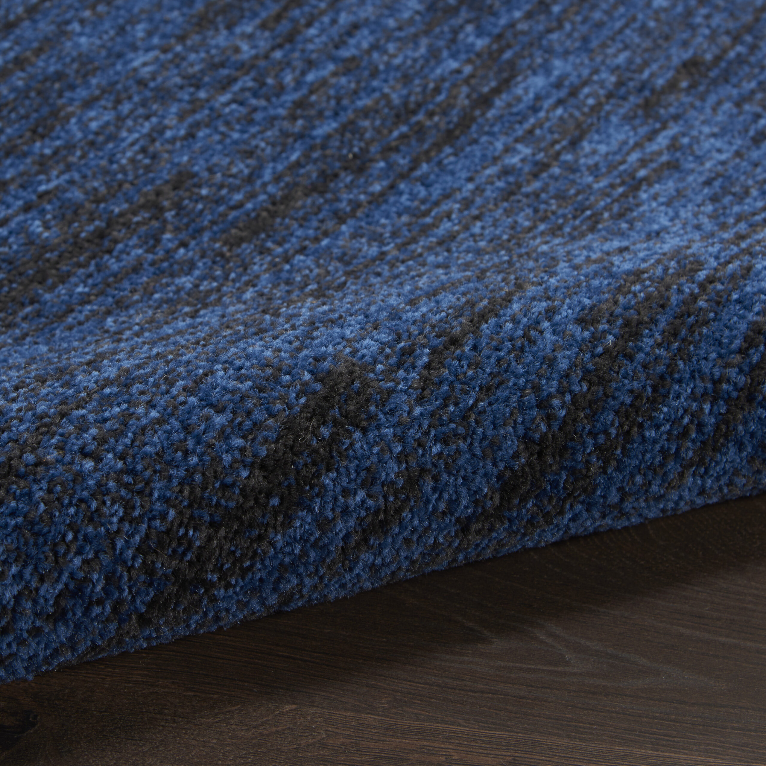 Nourison Nourison Essentials NRE01 Midnight Blue Area Rug - Image 3
