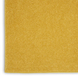 Alternative view of Nourison Nourison Essentials NRE01 Yellow Area Rug