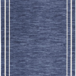 Nourison Nourison Essentials NRE02 Navy Ivory Area Rug