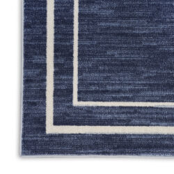 Alternative view of Nourison Nourison Essentials NRE02 Navy Ivory Area Rug