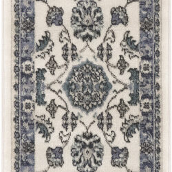 Nourison Nourison Essentials NRE05 Ivory Blue Area Rug