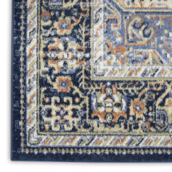 Alternative view of Nourison Nourison Essentials Persian NRE07 Navy Area Rug