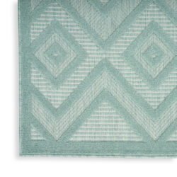 Alternative view of Nourison Versatile NRV01 Aqua Teal Area Rug