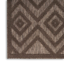 Alternative view of Nourison Versatile NRV01 Brown Area Rug