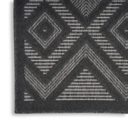 Alternative view of Nourison Versatile NRV01 Charcoal Black Area Rug