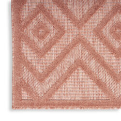 Alternative view of Nourison Versatile NRV01 Coral Orange Area Rug