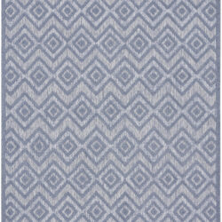 Nourison Versatile NRV01 Denim Blue Area Rug