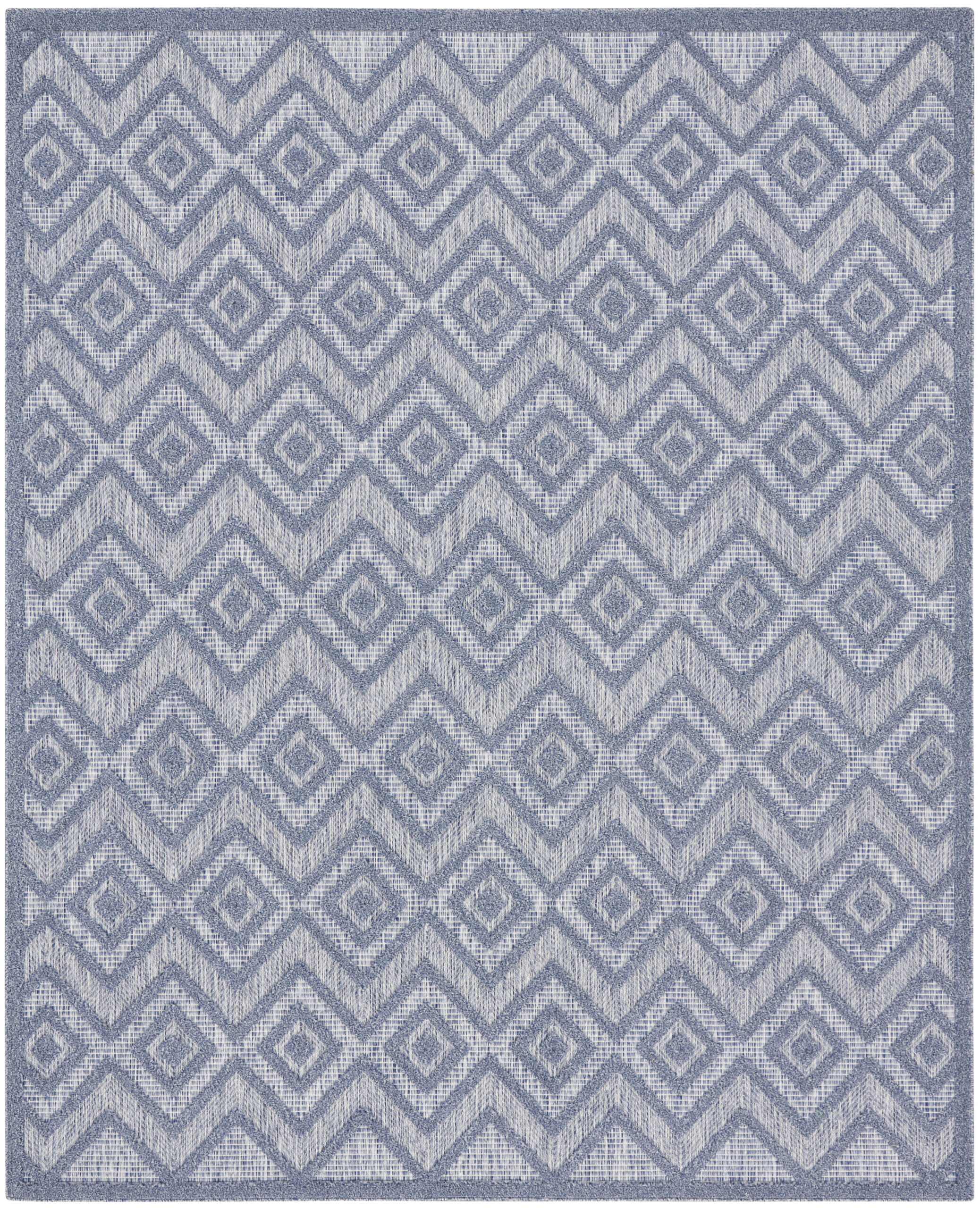 Nourison Versatile NRV01 Denim Blue Area Rug