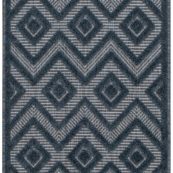 Nourison Versatile NRV01 Navy Blue Area Rug