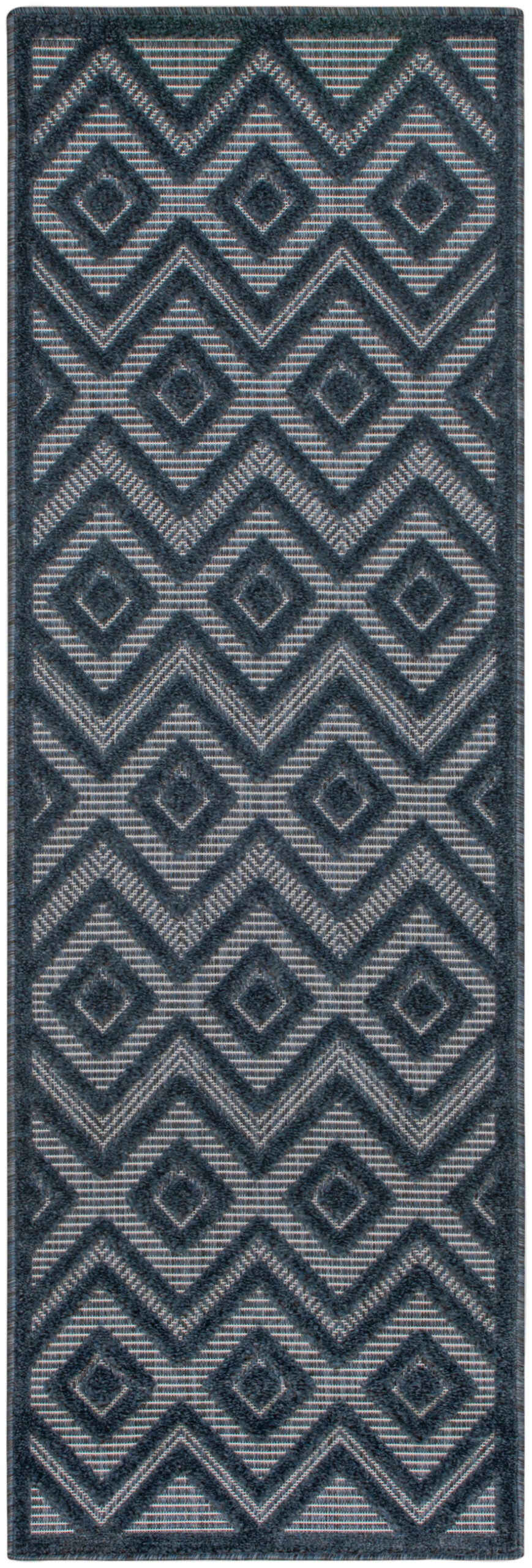 Nourison Versatile NRV01 Navy Blue Area Rug