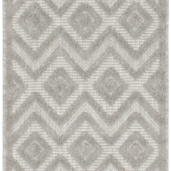 Nourison Versatile NRV01 Silver Grey Area Rug
