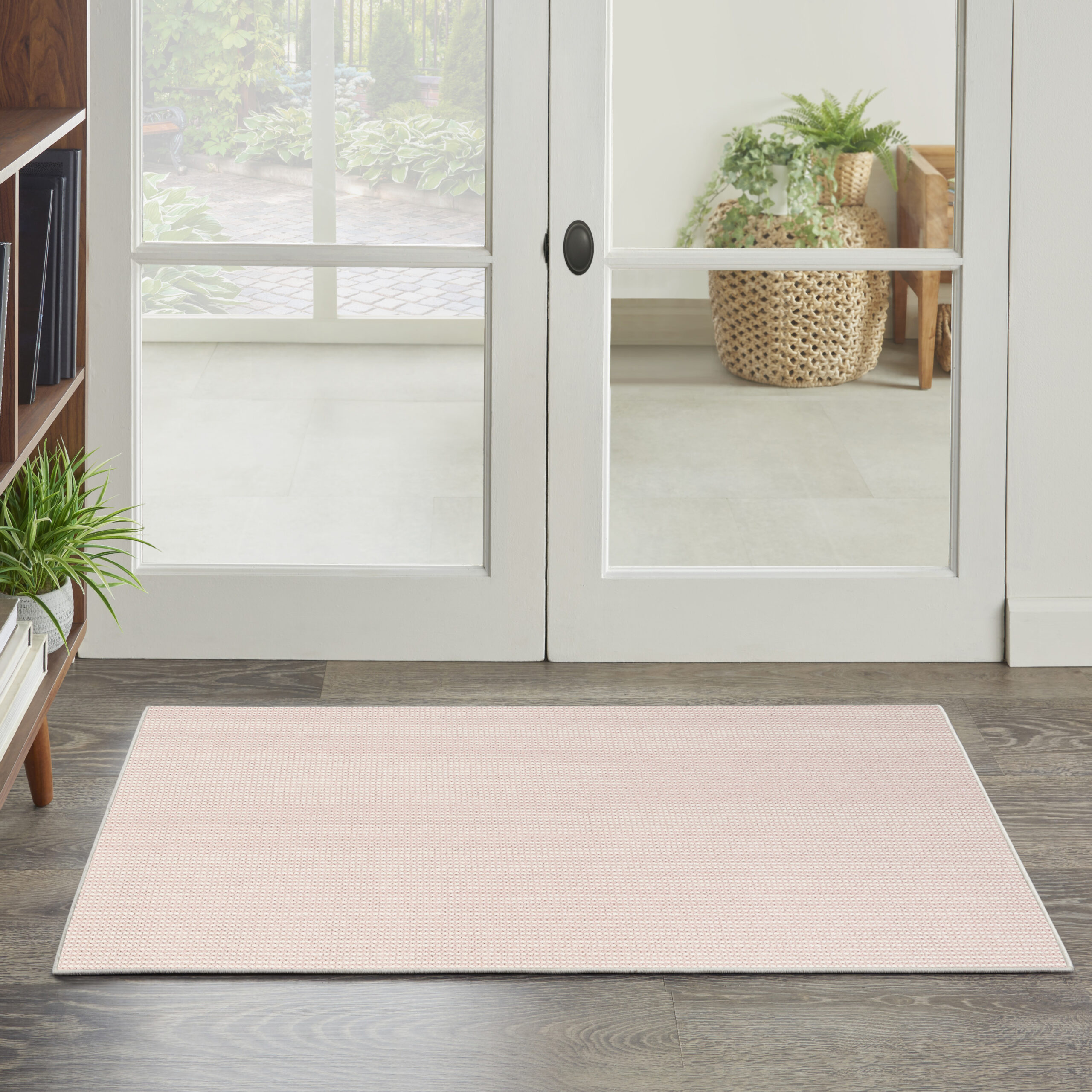Nourison Natural Texture NTX01 Ivory Rose Area Rug - Image 5