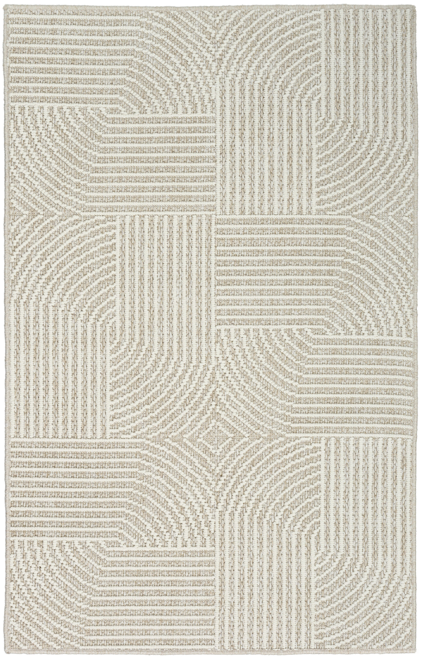 Nourison Natural Texture NTX02 Beige Ivory Area Rug