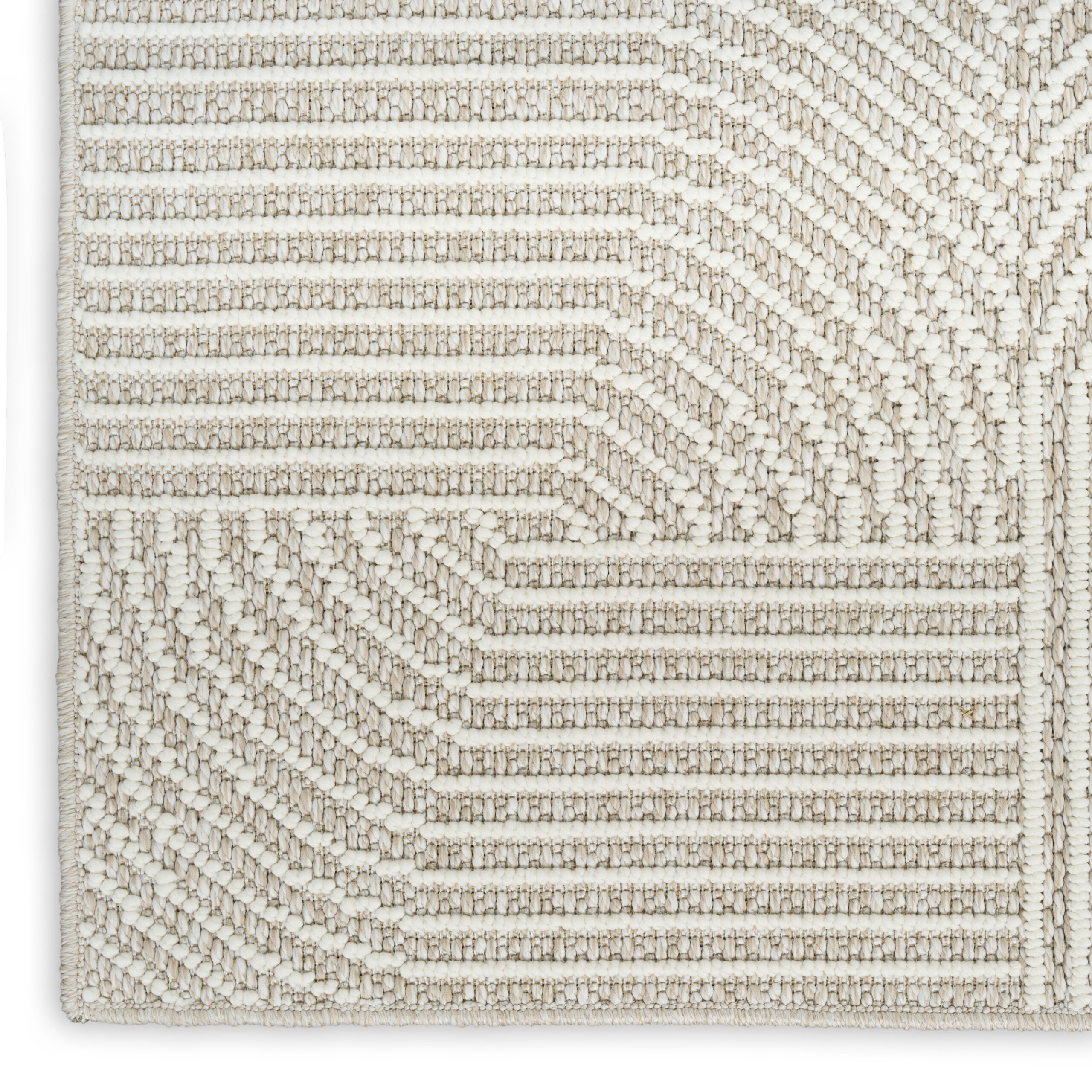 Nourison Natural Texture NTX02 Beige Ivory Area Rug - Image 2