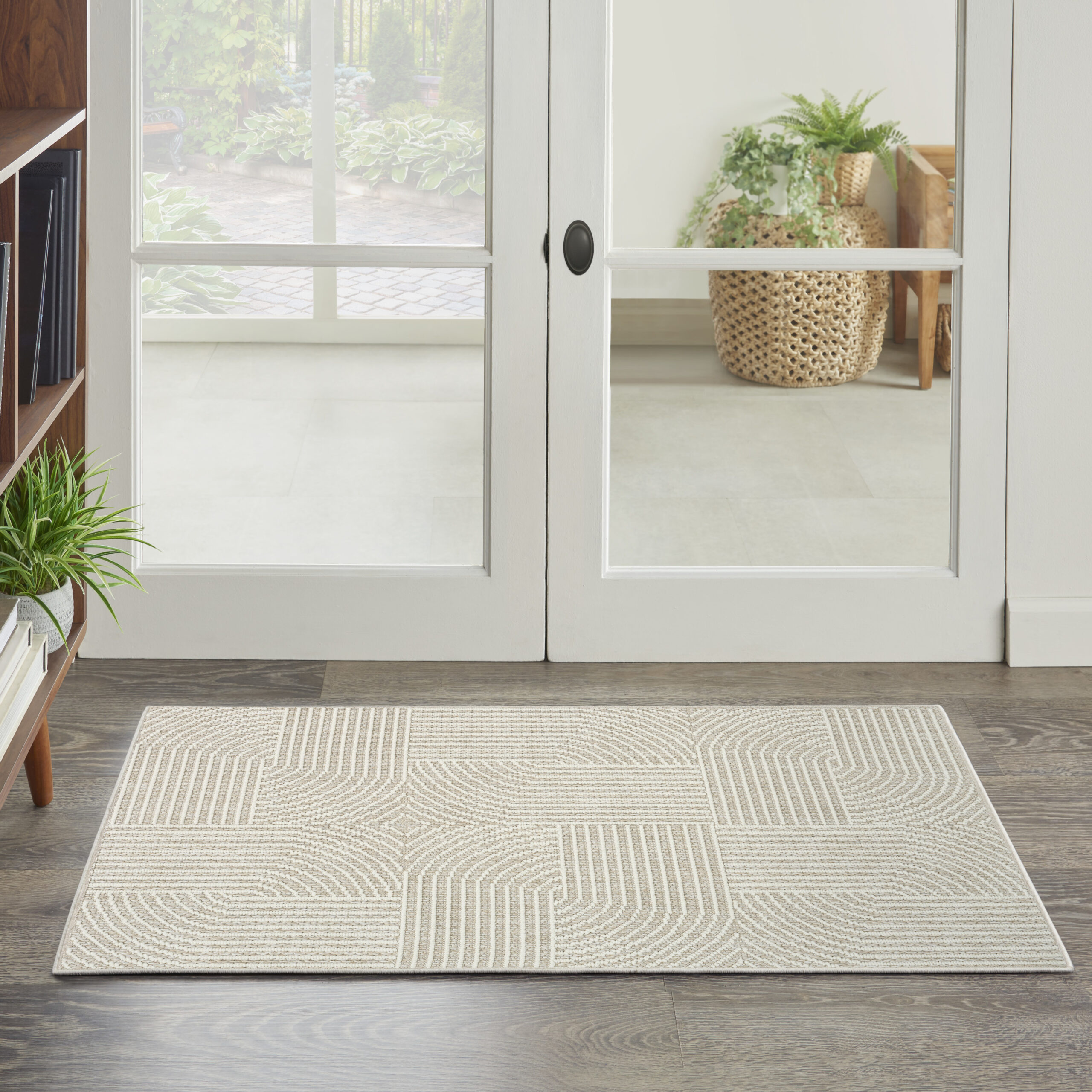 Nourison Natural Texture NTX02 Beige Ivory Area Rug - Image 5