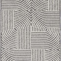 Nourison Natural Texture NTX02 Charcoal Ivory Area Rug