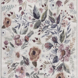 Nourison Nourison Washables NWB01 Ivory Pink Area Rug