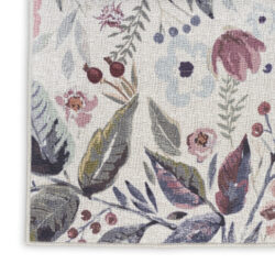 Alternative view of Nourison Nourison Washables NWB01 Ivory Pink Area Rug