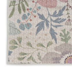Alternative view of Nourison Nourison Washables NWB06 Cream Multicolor Area Rug