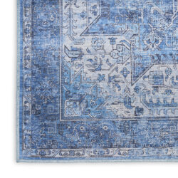 Alternative view of Nourison Nourison Washables NWB15 Blue Area Rug