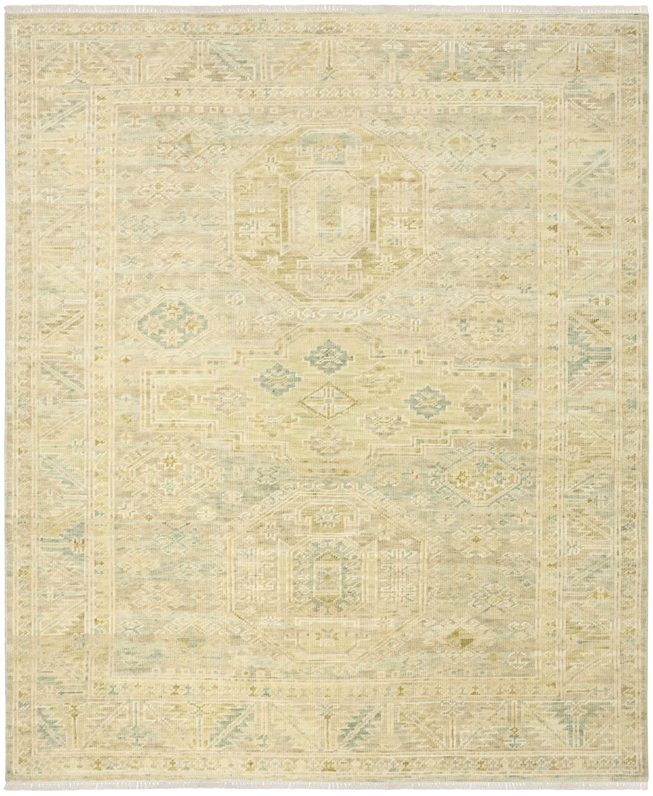 Nourison Odessa ODS08 Green Area Rug