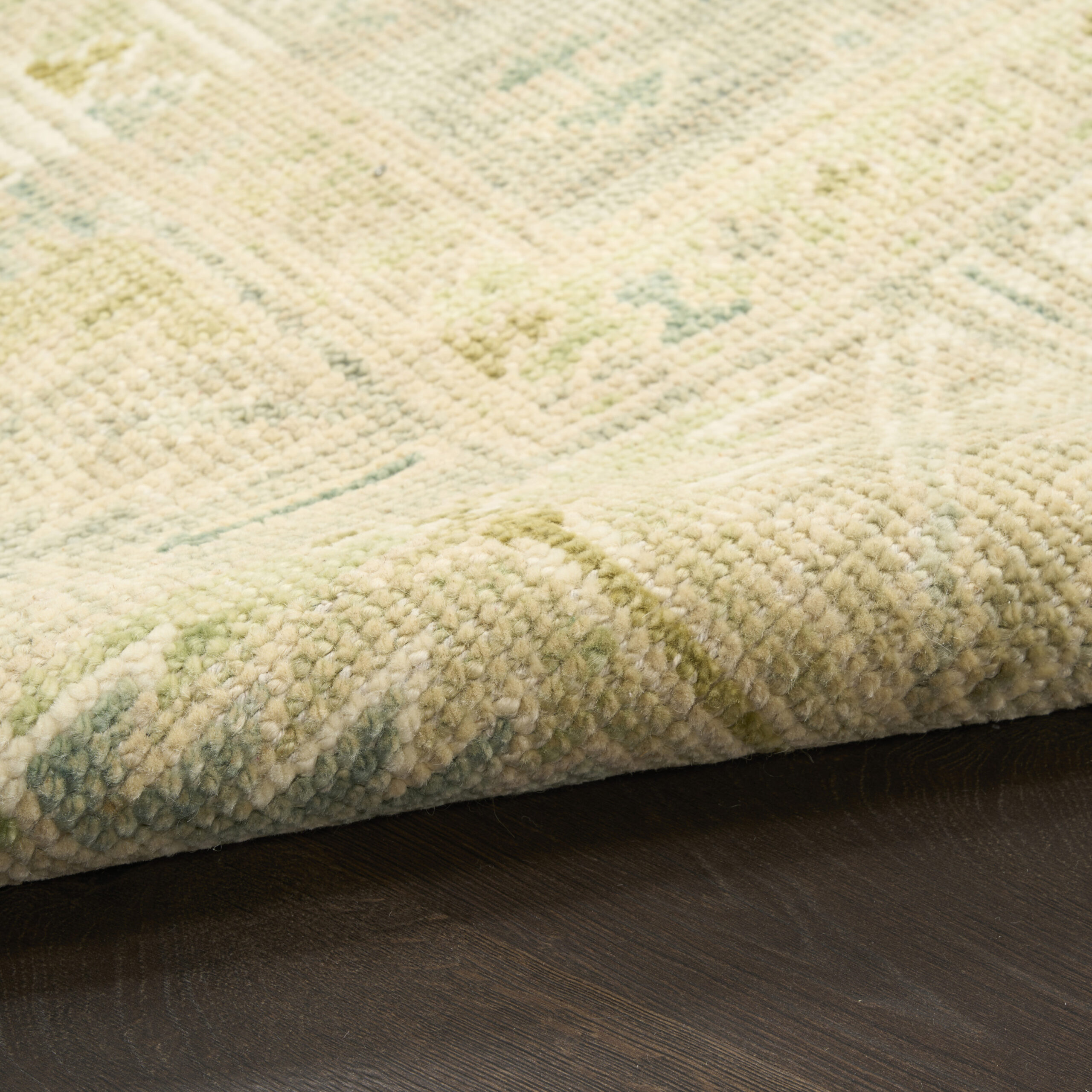 Nourison Odessa ODS08 Green Area Rug - Image 3