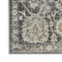 Alternative view of Nourison Oushak Home OUS01 Charcoal Area Rug