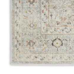 Alternative view of Nourison Oushak Home OUS02 Light Grey Area Rug