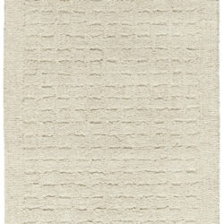 DKNY Pure Grids PGR01 Ivory Beige Area Rug